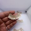 Moti Applique, Silver Stone Applique, Handmade Applique, Garment Applique