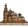 Ram Mandir Wooden Replica, Shri Ram Mandir Model, Ram Temple Ayodhya Design