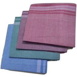 Pure Cotton Gamcha, Multicolor Cotton Gamcha, cotton Pooja Towel, Pooja Gamcha