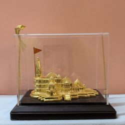 Ram Mandir Replica, Shri Ayodhya Ram Mandir, Golden Ram Mandir Model, Shri Ram Mandir, Ayodhya Dham Ram Mandir